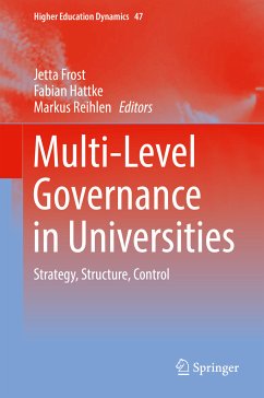 Multi-Level Governance in Universities (eBook, PDF)