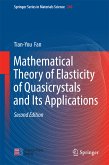 Mathematical Theory of Elasticity of Quasicrystals and Its Applications (eBook, PDF)