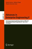 Advances in Enterprise Engineering X (eBook, PDF)
