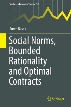 Social Norms, Bounded Rationality and Optimal Contracts (eBook, PDF) - Basov, Suren