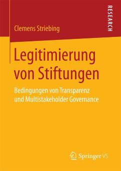 Legitimierung von Stiftungen (eBook, PDF) - Striebing, Clemens