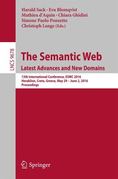 The Semantic Web. Latest Advances and New Domains (eBook, PDF)