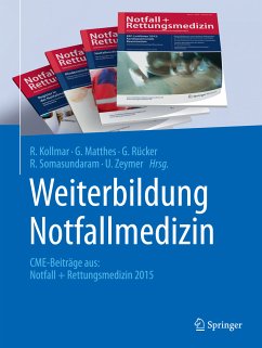 Weiterbildung Notfallmedizin (eBook, PDF)