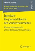 Empirische Prognoseverfahren in den Sozialwissenschaften (eBook, PDF)
