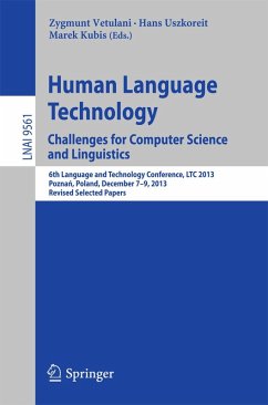 Cover Human Language Technology. Challenges for Computer Science and Linguistics (eBook, PDF)