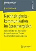 Nachhaltigkeitskommunikation im Sprachvergleich (eBook, PDF)