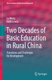 Two Decades of Basic Education in Rural China (eBook, PDF)