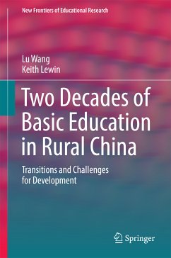 Two Decades of Basic Education in Rural China (eBook, PDF) - Wang, Lu; Lewin, Keith
