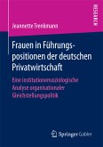 Frauen in Führungspositionen der deutschen Privatwirtschaft (eBook, PDF)
