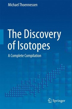 The Discovery of Isotopes (eBook, PDF) - Thoennessen, Michael