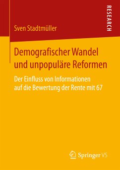 Demografischer Wandel und unpopuläre Reformen (eBook, PDF) - Stadtmüller, Sven