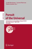Pursuit of the Universal (eBook, PDF)