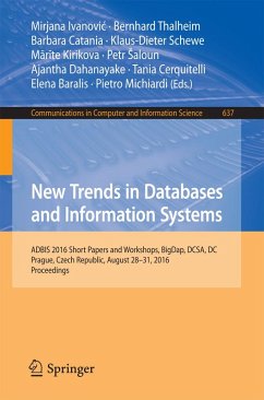 New Trends in Databases and Information Systems (eBook, PDF)