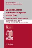 Universal Access in Human-Computer Interaction. Methods, Techniques, and Best Practices (eBook, PDF)