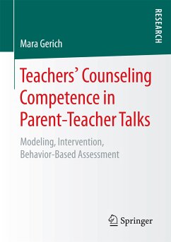 Teachers‘ Counseling Competence in Parent-Teacher Talks (eBook, PDF) - Gerich, Mara