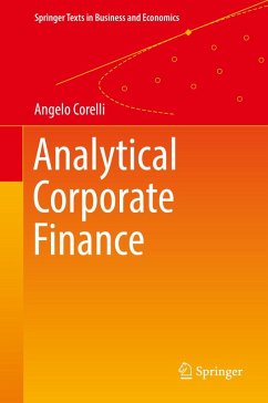Analytical Corporate Finance (eBook, PDF) - Corelli, Angelo