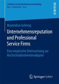 Unternehmensreputation und Professional Service Firms (eBook, PDF)