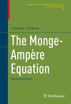 The Monge-Ampère Equation (eBook, PDF) - Gutiérrez, Cristian E.