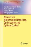 Advances in Mathematical Modeling, Optimization and Optimal Control (eBook, PDF)