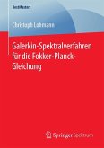 Galerkin-Spektralverfahren für die Fokker-Planck-Gleichung (eBook, PDF)