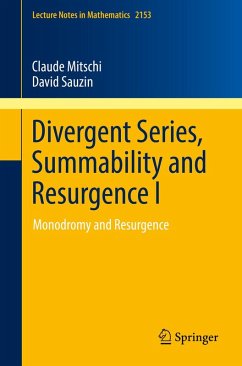 Cover Divergent Series, Summability and Resurgence I (eBook, PDF)