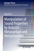 Manipulation of Sound Properties by Acoustic Metasurface and Metastructure (eBook, PDF)