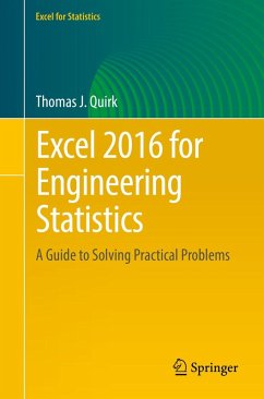 Excel 2016 for Engineering Statistics (eBook, PDF) - Quirk, Thomas J.