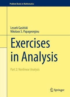 Cover Exercises in Analysis (eBook, PDF)