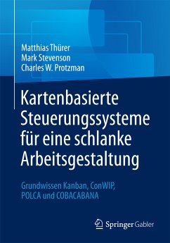 Kartenbasierte Steuerungssysteme für eine schlanke Arbeitsgestaltung (eBook, PDF) - Thürer, Matthias; Stevenson, Mark; Protzman, Charles W.