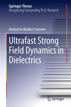 Ultrafast Strong Field Dynamics in Dielectrics (eBook, PDF) - Sommer, Annkatrin Madlen