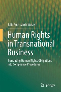 Human Rights in Transnational Business (eBook, PDF) - Wetzel, Julia Ruth-Maria