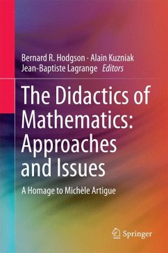 The Didactics of Mathematics: Approaches and Issues (eBook, PDF)