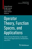 Operator Theory, Function Spaces, and Applications (eBook, PDF)