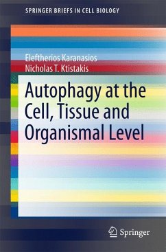 Autophagy at the Cell, Tissue and Organismal Level (eBook, PDF) - Karanasios, Eleftherios; Ktistakis, Nicholas T.