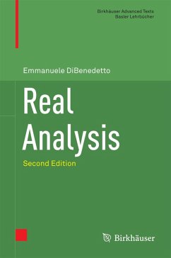 Real Analysis (eBook, PDF) - Dibenedetto, Emmanuele