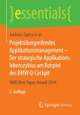 Projektübergreifendes Applikationsmanagement – Der strategische Applikationslebenszyklus am Beispiel des BMW Q-Cockpit (eBook, PDF)
