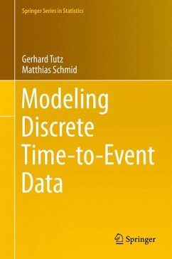 Modeling Discrete Time-to-Event Data (eBook, PDF) - Tutz, Gerhard; Schmid, Matthias
