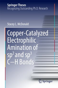 Copper-Catalyzed Electrophilic Amination of sp2 and sp3 C−H Bonds (eBook, PDF) - McDonald, Stacey L.