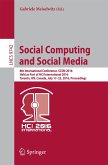 Social Computing and Social Media (eBook, PDF)