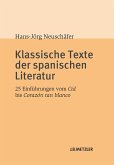 Klassische Texte der spanischen Literatur (eBook, PDF)