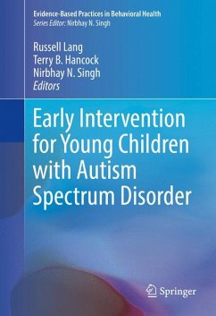 Early Intervention for Young Children with Autism Spectrum Disorder (eBook, PDF)