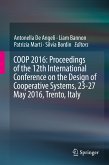 COOP 2016: Proceedings of the 12th International Conference on the Design of Cooperative Systems, 23-27 May 2016, Trento, Italy (eBook, PDF)