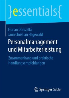 Cover Personalmanagement und Mitarbeiterleistung (eBook, PDF)