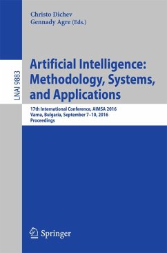 Artificial Intelligence: Methodology, Systems, and Applications (eBook, PDF)