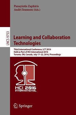 Learning and Collaboration Technologies (eBook, PDF)