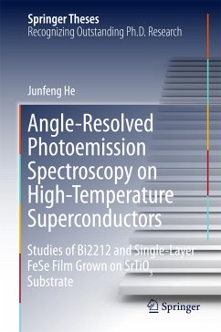 Angle-Resolved Photoemission Spectroscopy on High-Temperature Superconductors (eBook, PDF) - He, Junfeng