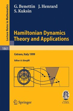 Hamiltonian Dynamics - Theory and Applications (eBook, PDF) - Benettin, Giancarlo; Henrard, Jacques; Kuksin, Sergej B.
