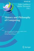 History and Philosophy of Computing (eBook, PDF)