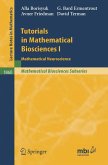 Tutorials in Mathematical Biosciences I (eBook, PDF)