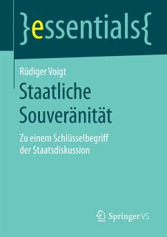Staatliche Souveränität (eBook, PDF) - Voigt, Rüdiger